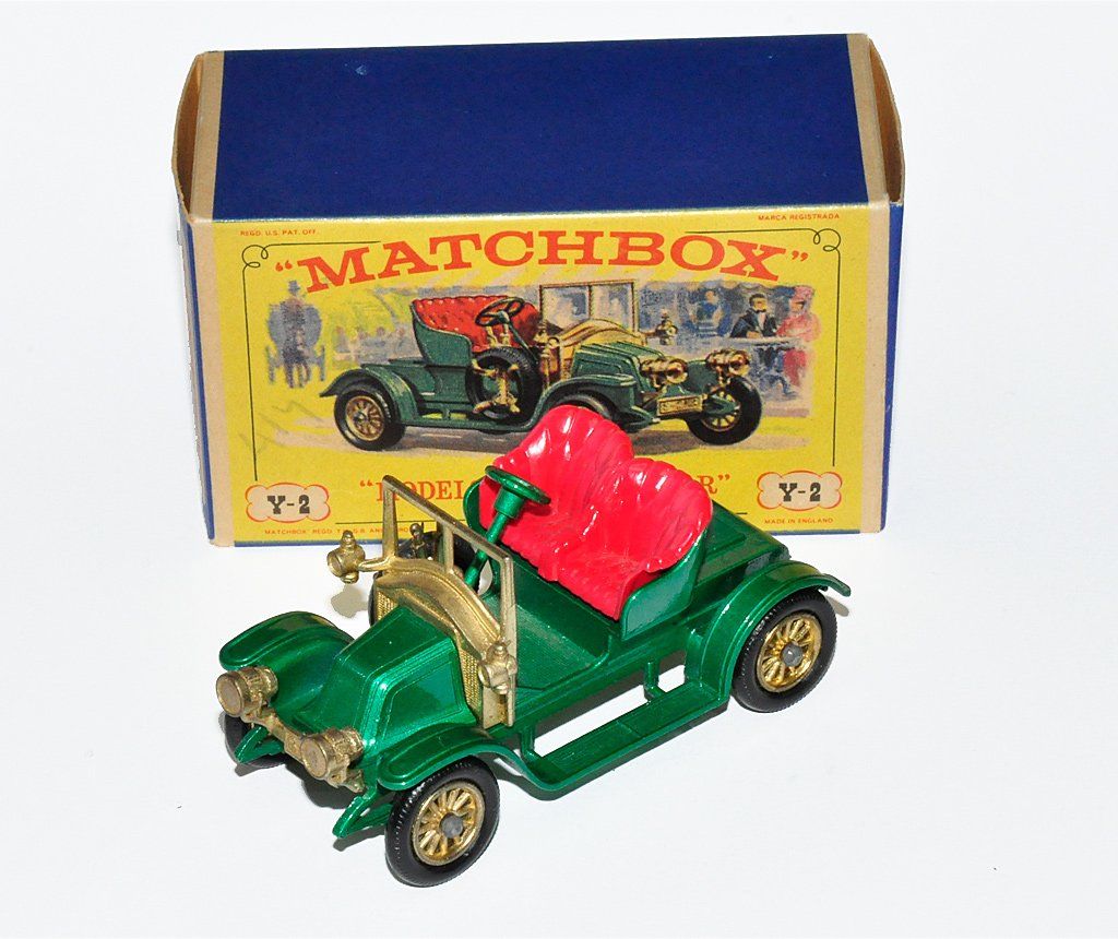 Matchbox Modellini d'auto: Matchbox MoY No.2 1911 RENAULT / ORIGINALBOX – Usato da Zufikon venduto da MatchboxCorner 3