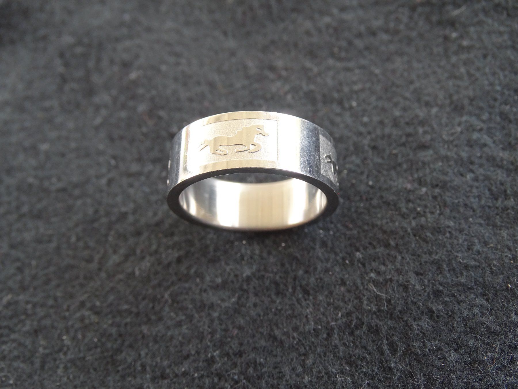 Anelli: Ring Edelstahl Mustang – Nuovo (secondo la descrizione) da Obergerlafingen venduto da STOGS 1