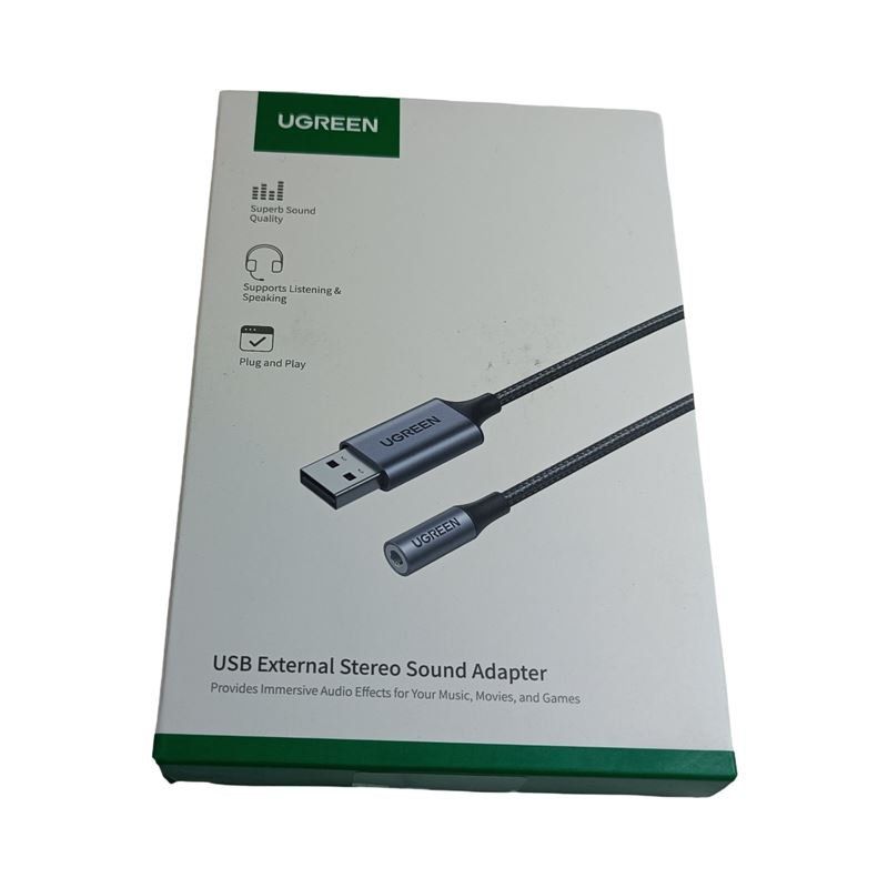 Ugreen Unità & Adattatore: UGREEN USB Stereo Sound Adapter – Nuovo (secondo la descrizione) da Luzern venduto da Restwert_Luzern 1