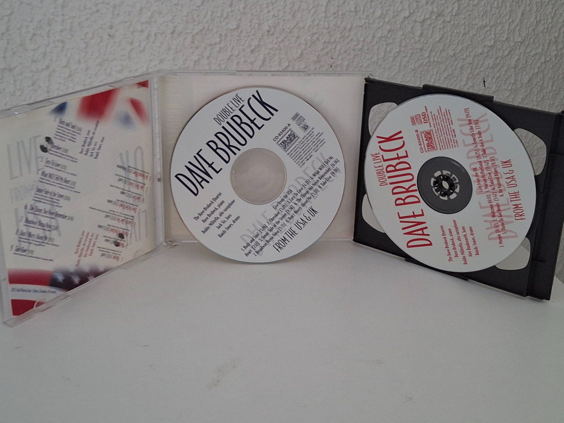 CD: 2CD Dave Brubeck Quartet - Double Live (USA & UK) – Usato da Aarberg venduto da Jackup1 2