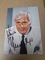 Joachim Fuchsberger - handsigniert Autogrammkarte