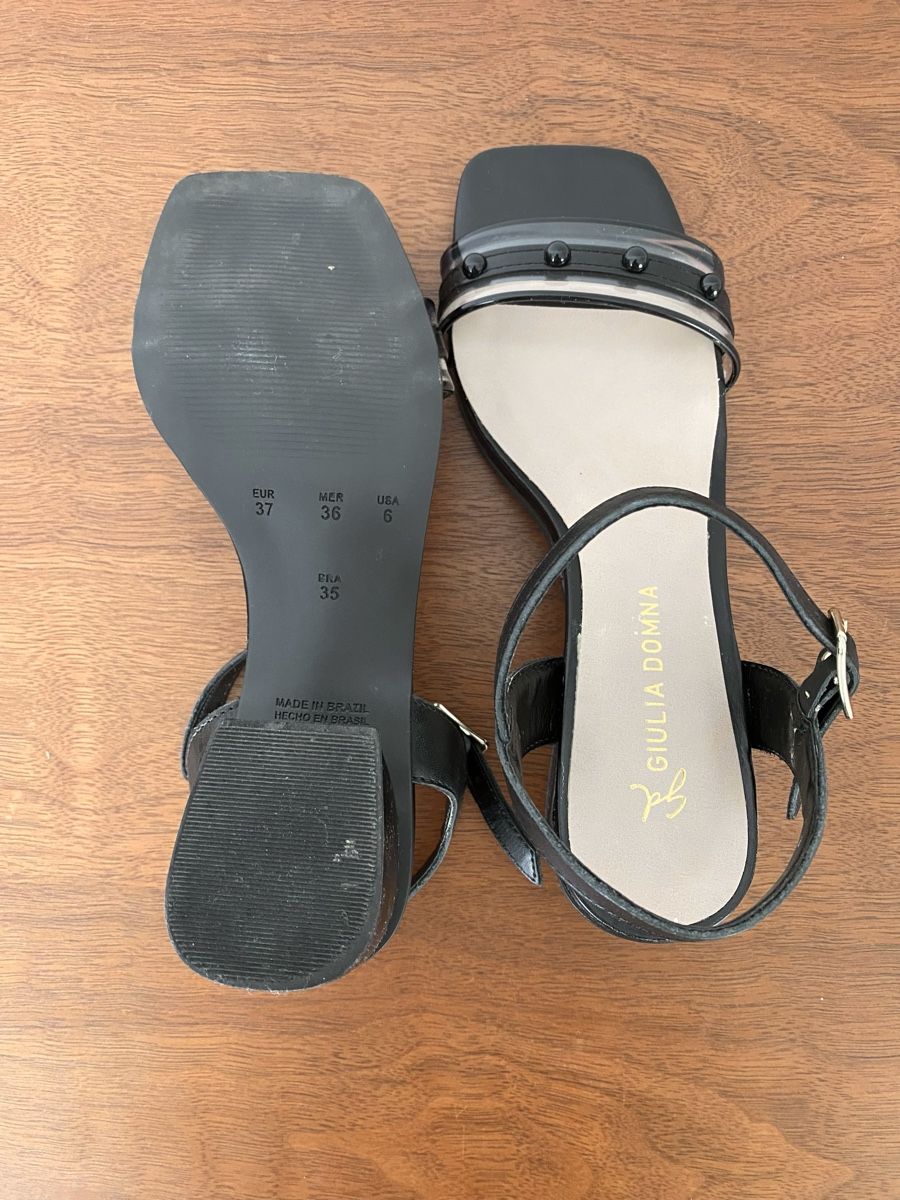 Scarpe da donna: Sandales noires à talon, 37 – Nuovo (secondo la descrizione) da Bussigny venduto da cac_q2c6 3