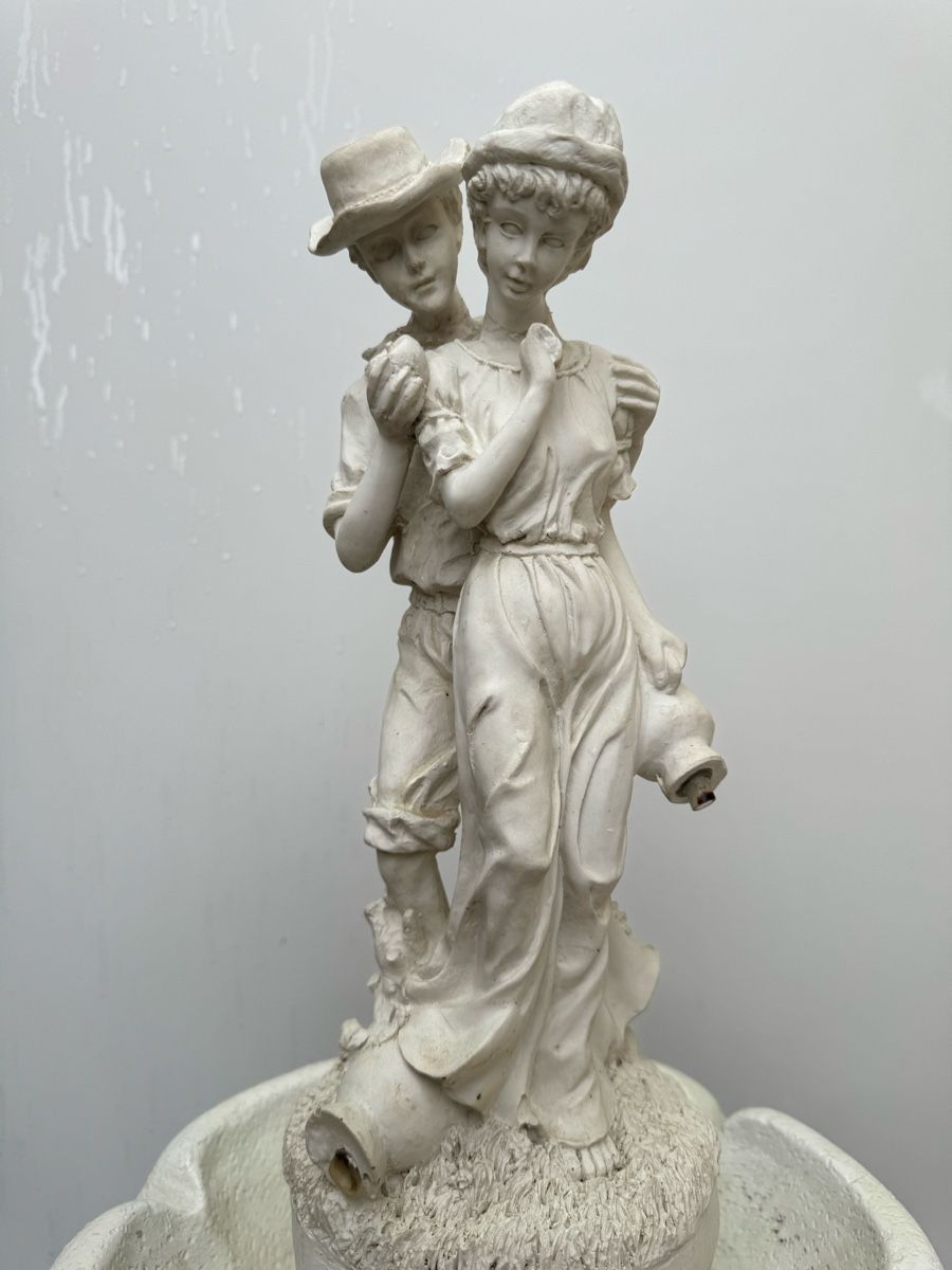 Stagni & Fontane ornamentali: Dreistufiger Kaskaden-Springbrunnen – Usato da Sisseln AG venduto da Daeha1 2