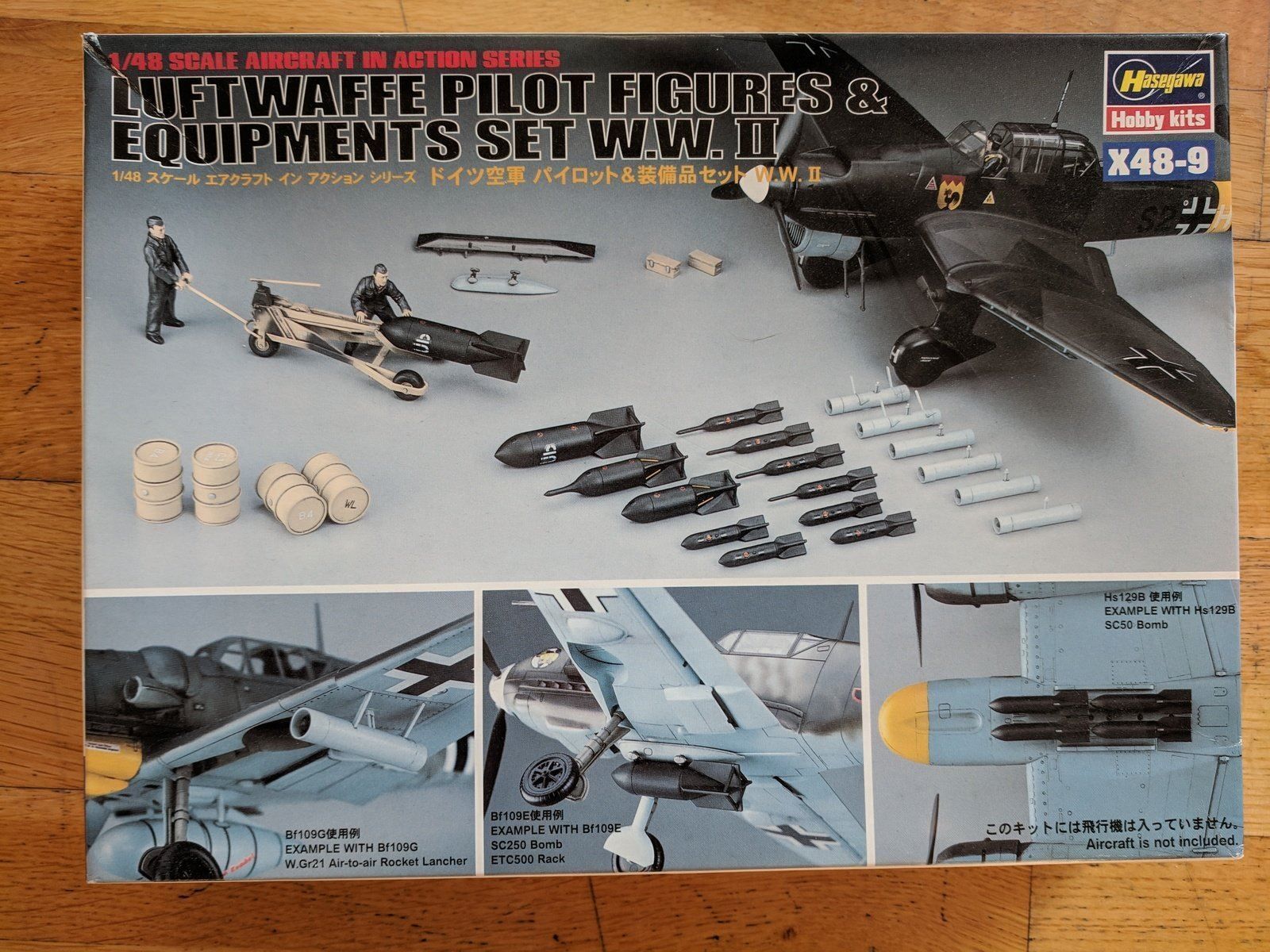 Modellbausätze & Standmodelle: Vergriffen, Hasegawa Luftwaffe(n) Set – Neu (gemäss Beschreibung) aus Neuenhof von Abakan