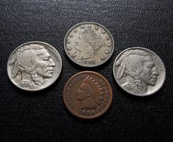 Lot USA Liberty Head / Indian / Buffalo ab 1883
