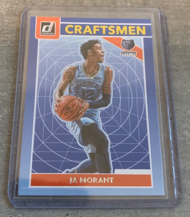 NBA Ja Morant Craftsmen Card 1
