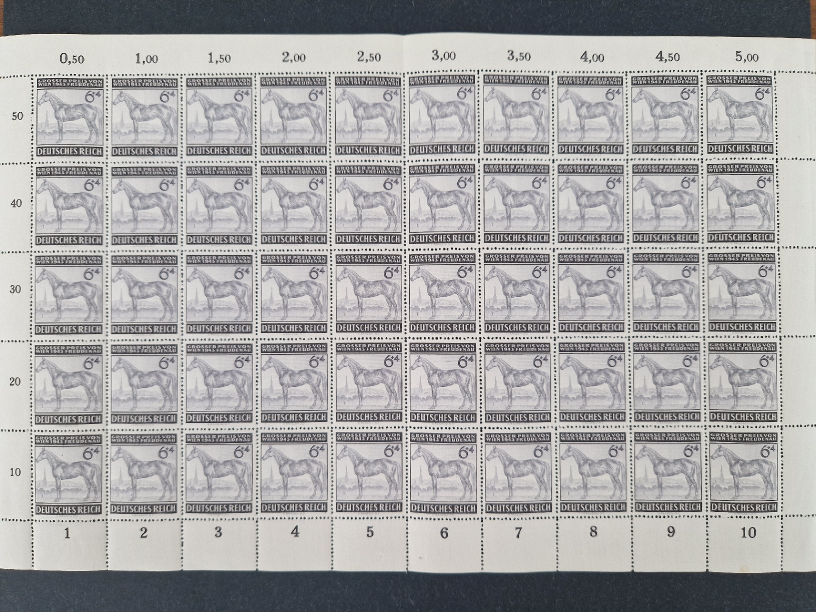 Tutti i francobolli: Deutsches Reich Briefmarken Bogen postfrisch – Nuovo (secondo la descrizione) da St. Gallen venduto da Enrico_SG