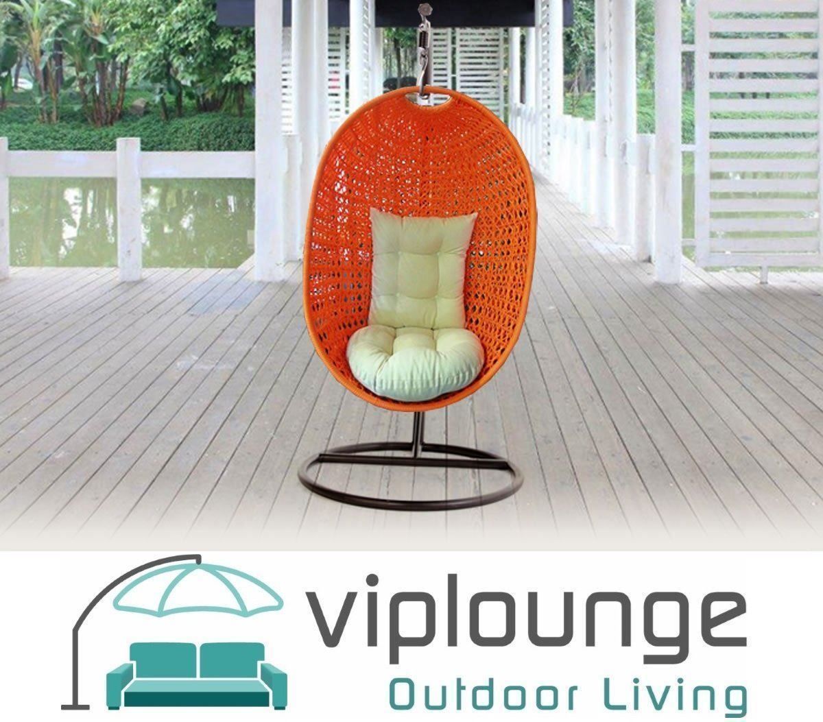 Poltrone pensili da giardino: Relax Sessel - Rattan Hängesessel – Nuovo e nell'imballaggio originale da Uznach venduto da viplounge