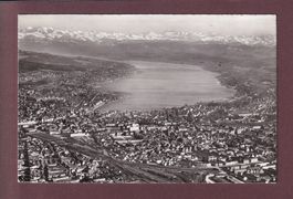 ZÜRICH - Flugaufnahme - 1955