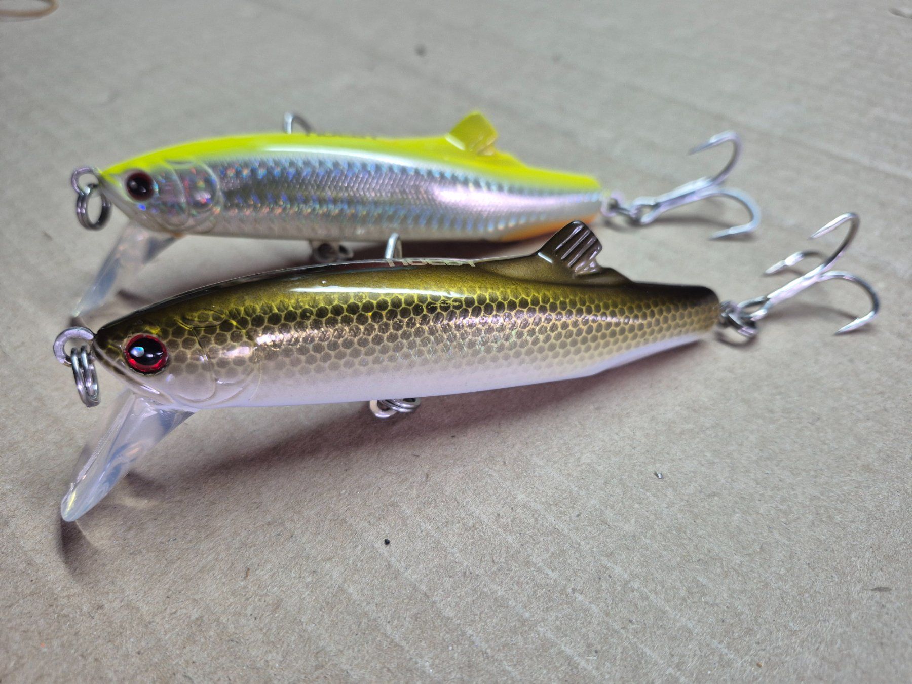 Köder: 2x Wobbler/ Stickbait 70gr – Neu und originalverpackt aus Bigenthal von FSB1 1