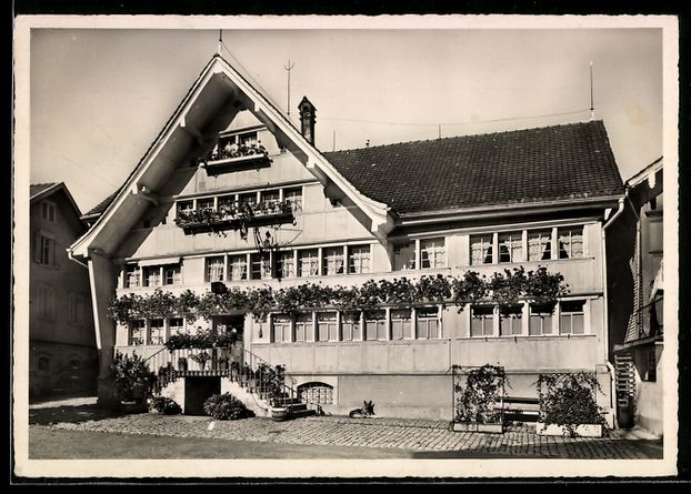 Cartoline postali: AK Waldstatt /App., Hotel Sternen – Usato da Berlin venduto da bartko-reher