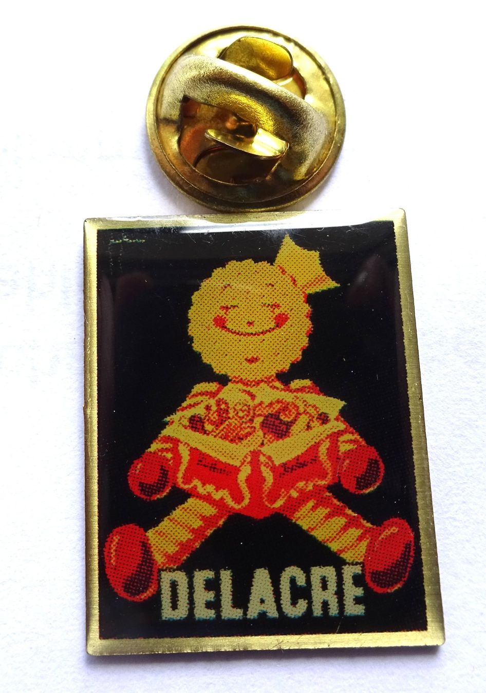 Plaketten & Abzeichen: Pin DELACRE  Männlein – Gebraucht aus Utzenstorf von BUtter81