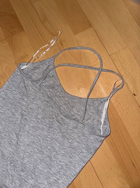 Vestiti: Graues Trägerkleid, XS – Usato da Watt venduto da nad_h9db