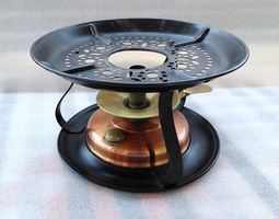 Stöckli Fondue Rechaud antik -C50