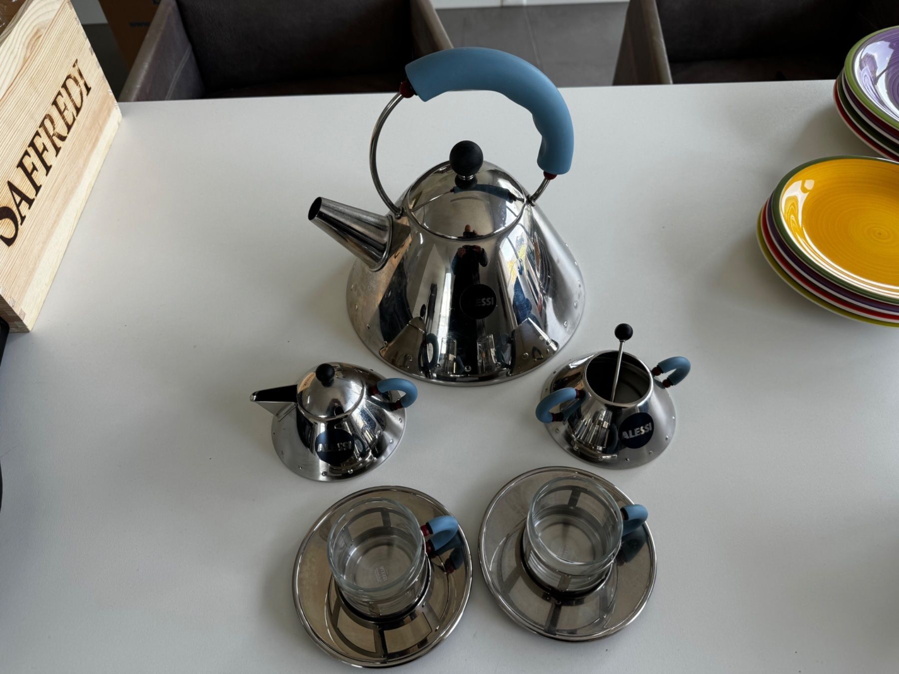 Alessi Set di piatti: Seltenes Allessi Expresso Set – Usato da Dallenwil venduto da out_fbn6 3