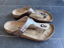Sandale Birkenstock Gizeh Graceful Taupe Grösse 40