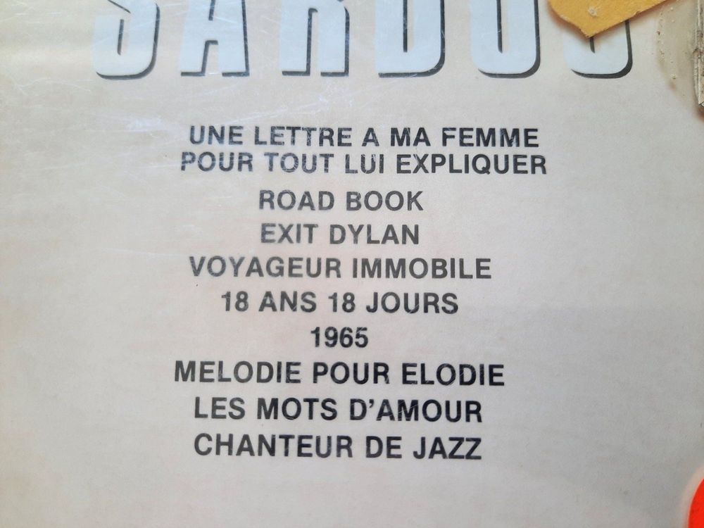 Cd Sardou 