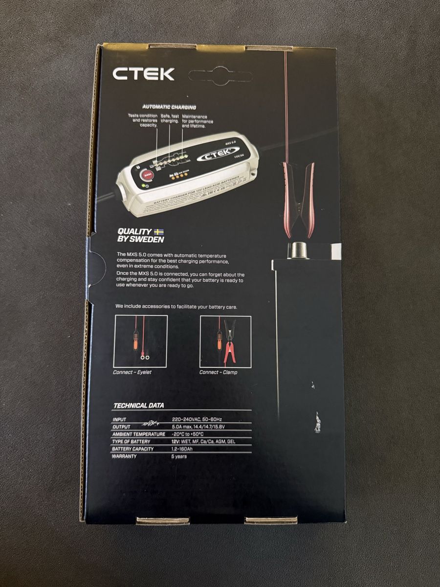Ctek Batterie-Ladegeräte: C-Tek Batterie Ladegerät NEU – Neu und originalverpackt aus Herisau von Antonys 1