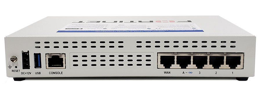 Fortinet Firewall: FORTINET FortiGate-40F Hardware plus 5 Year 24x7 – Usato da Büron venduto da Restposte 2