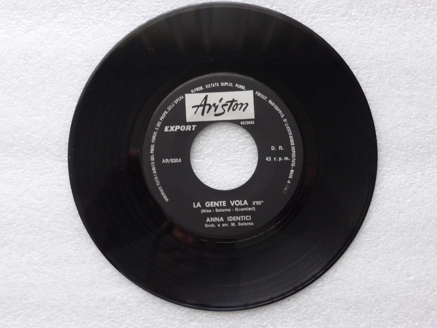 Schallplatten: Vinyl Single   ANNA IDENTICI – Gebraucht aus Küssnacht am Rigi von Mondkinder 2