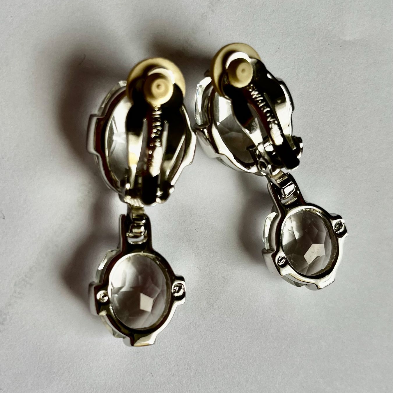 Swarovski Orecchini pendenti & Orecchini a lobo: Swarovski Vintage Ohrclips – Usato da ST. GALLENKAPPEL venduto da EliB 1