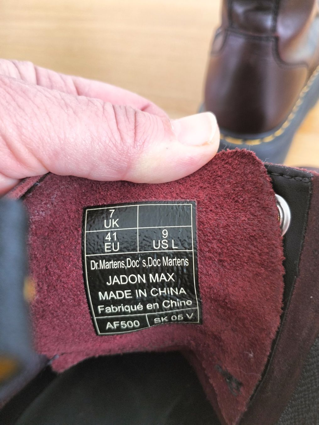 Dr. Martens Herrenschuhe: Dr. Martens Plateau Stiefel – Gebraucht aus Widnau von rapid3 3