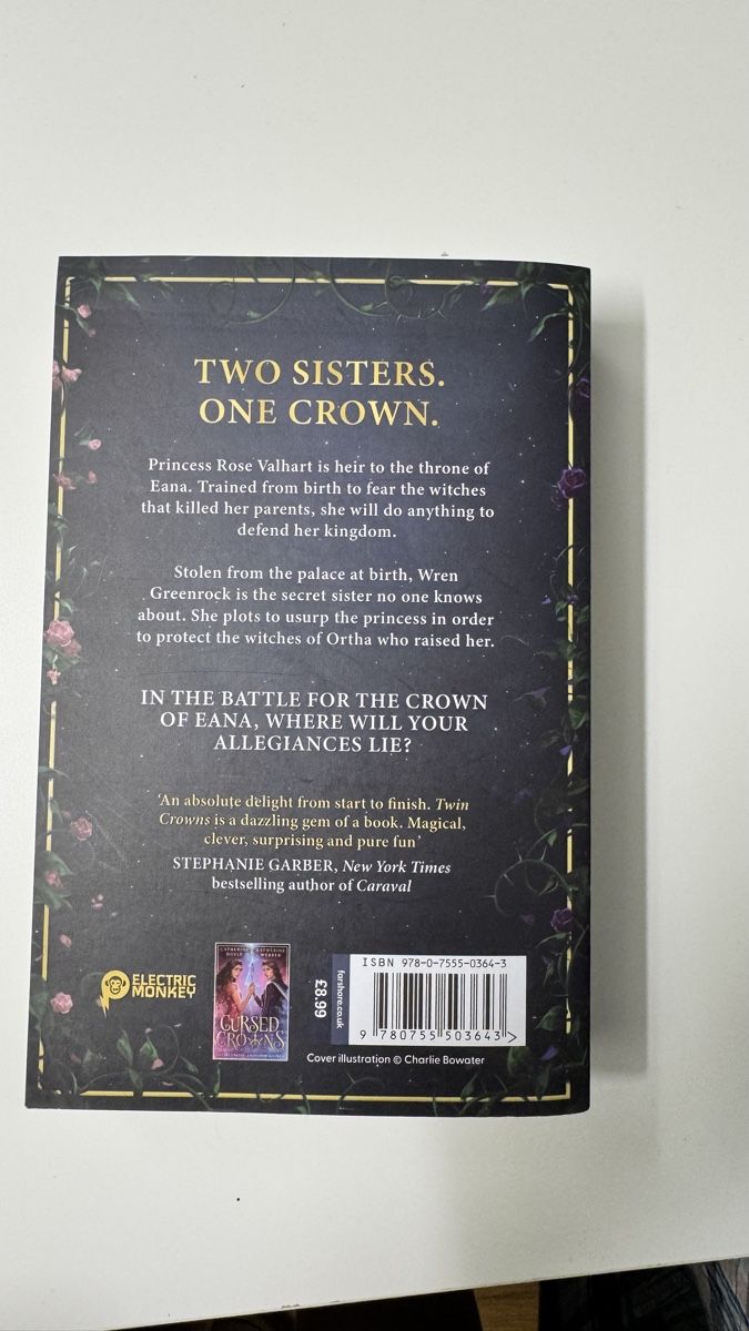 Libri: Twin Crowns Novel by Catherine Doyle & Katherine Webber – Usato da Oberägeri venduto da rsi_h6fc 1