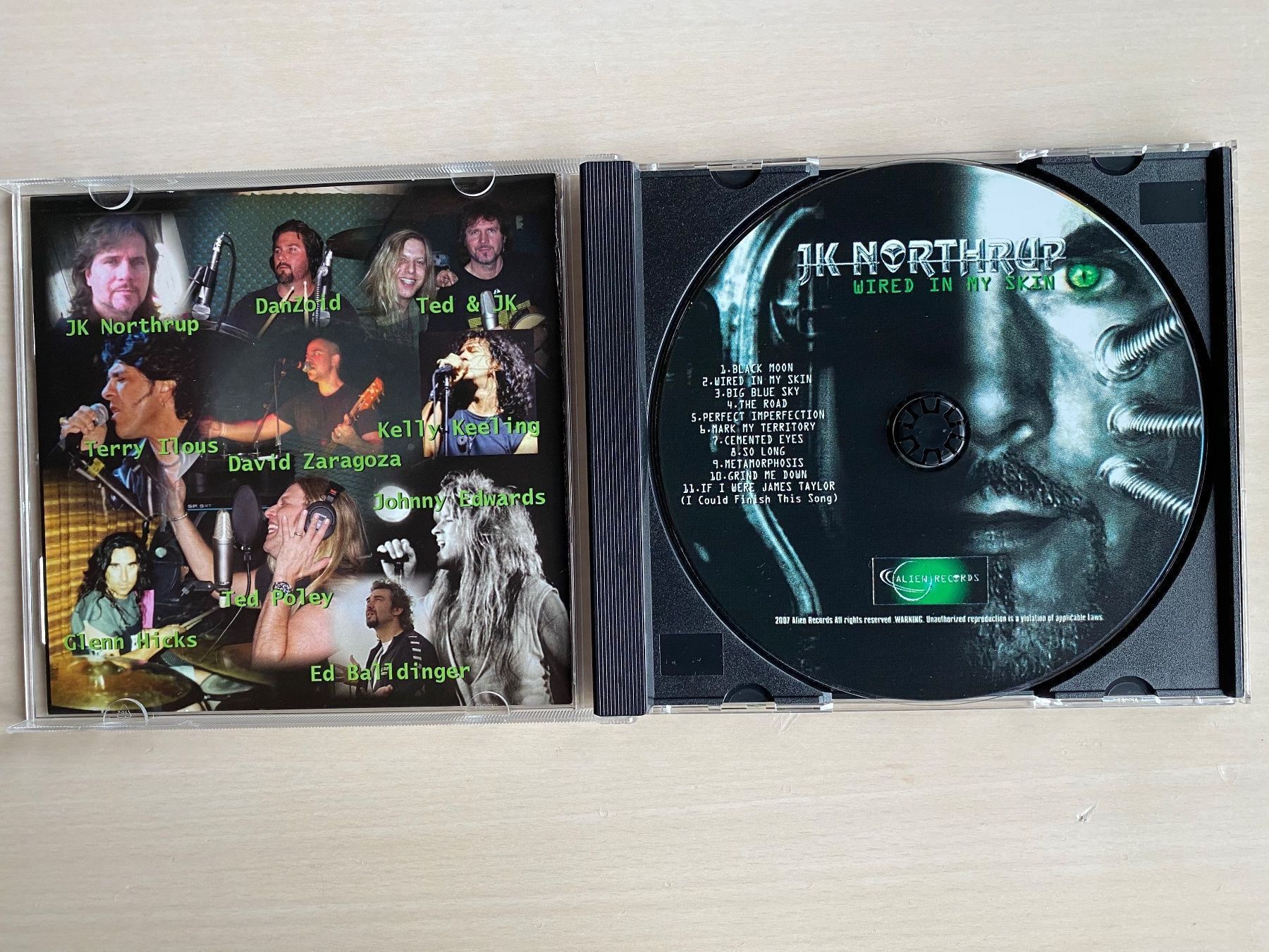 CDs: JK Northrup - Wired In My Skin – Gebraucht aus Oberried Brienz von Chyara 2