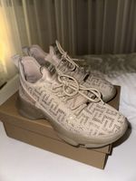 Ganz neue modische Sneaker mit Glitzer, Gr. 38, beige sommer
