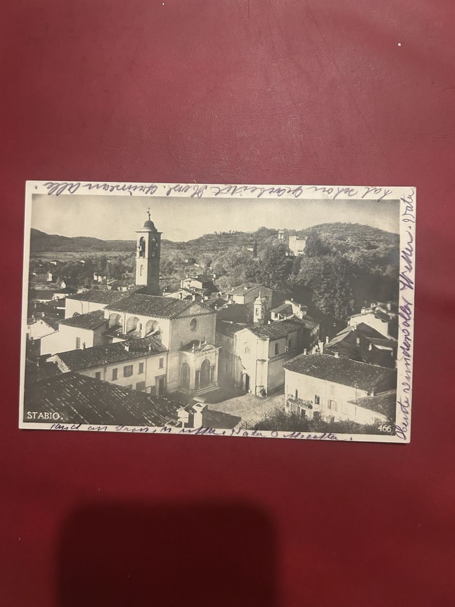 Cartoline postali: Stabio 1925 – Usato da Breganzona venduto da Milesbo