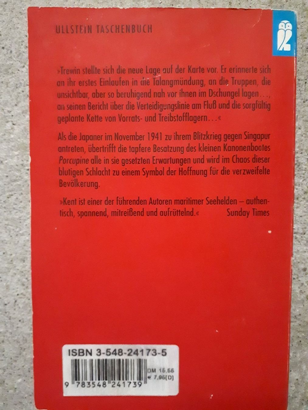 Livres: Alexander Kent Kanonenboot – D'occasion à Basel par Alacant 2