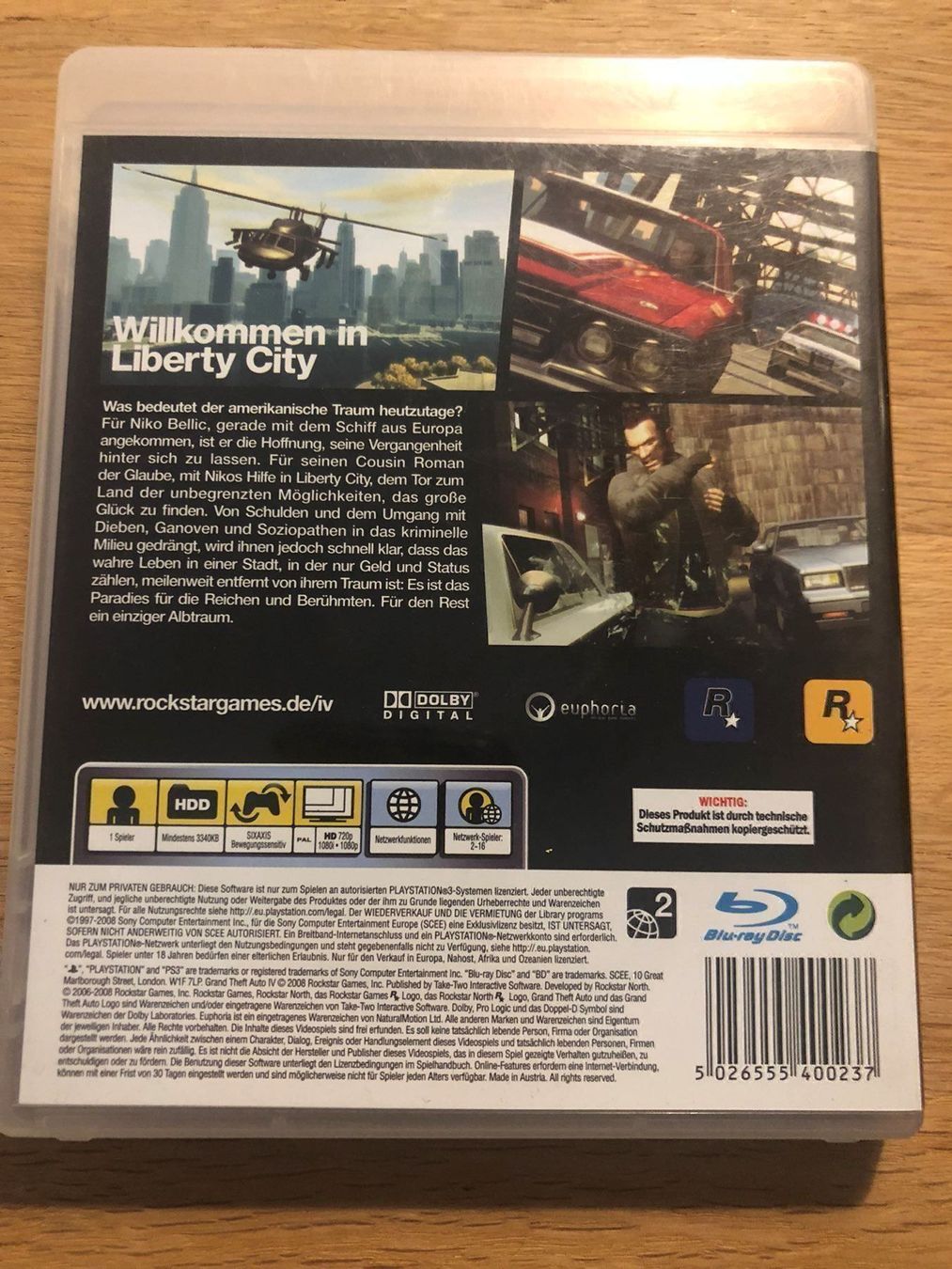Sony Giochi: Grand Theft Auto IV für Ps3 – Usato da Kestenholz venduto da Inna09 1