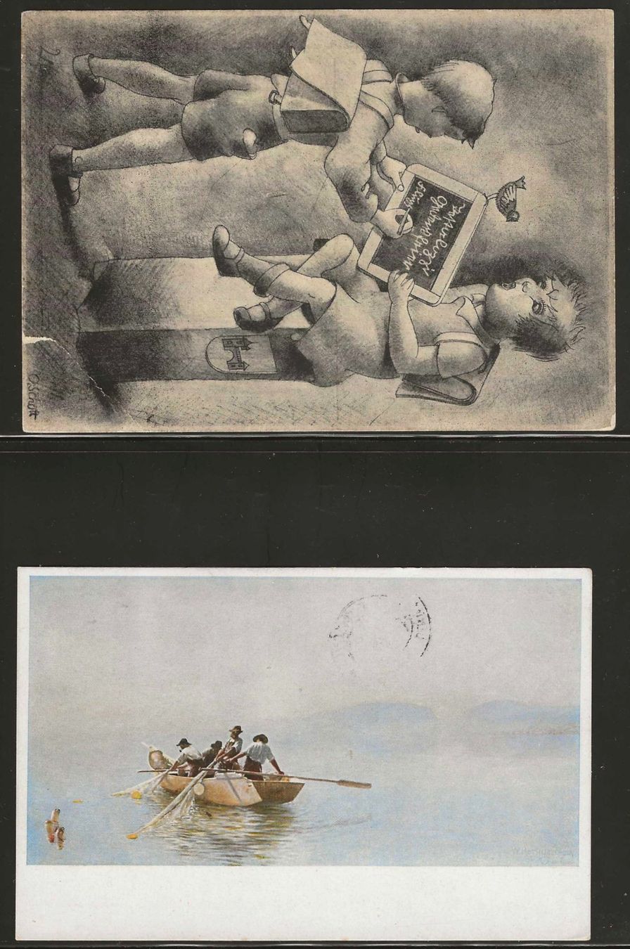 Tutti i francobolli: 1927 : 2 CH Flugpost Karten – Usato da Gümligen venduto da Geniusbuy 1