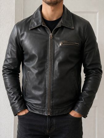 Herren Lederjacke Stewart