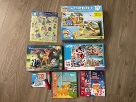 lot de jeux, puzzles et livres de coloriage magique Disney