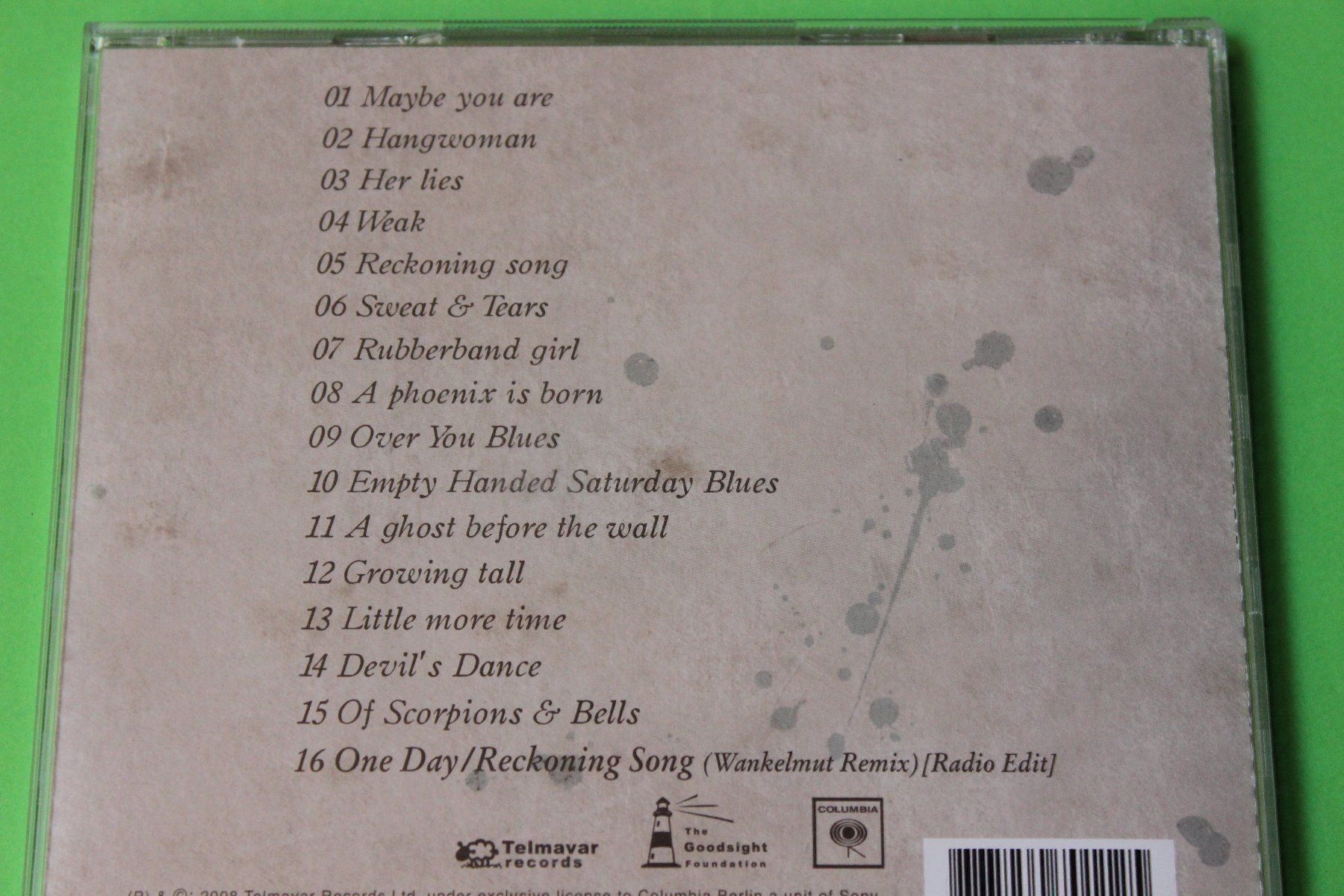 CDs: ASAF AVIDAN - THE RECKONING CD 2008 (mit Top-Hit "One Day") – D'occasion à Tübach par JamesStone 6