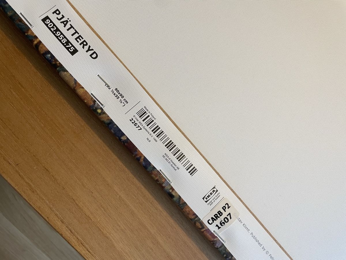 Foto & Immagini: Gustav Klimt der Kuss Ikea Bild – Usato da Zürich venduto da MW176 1