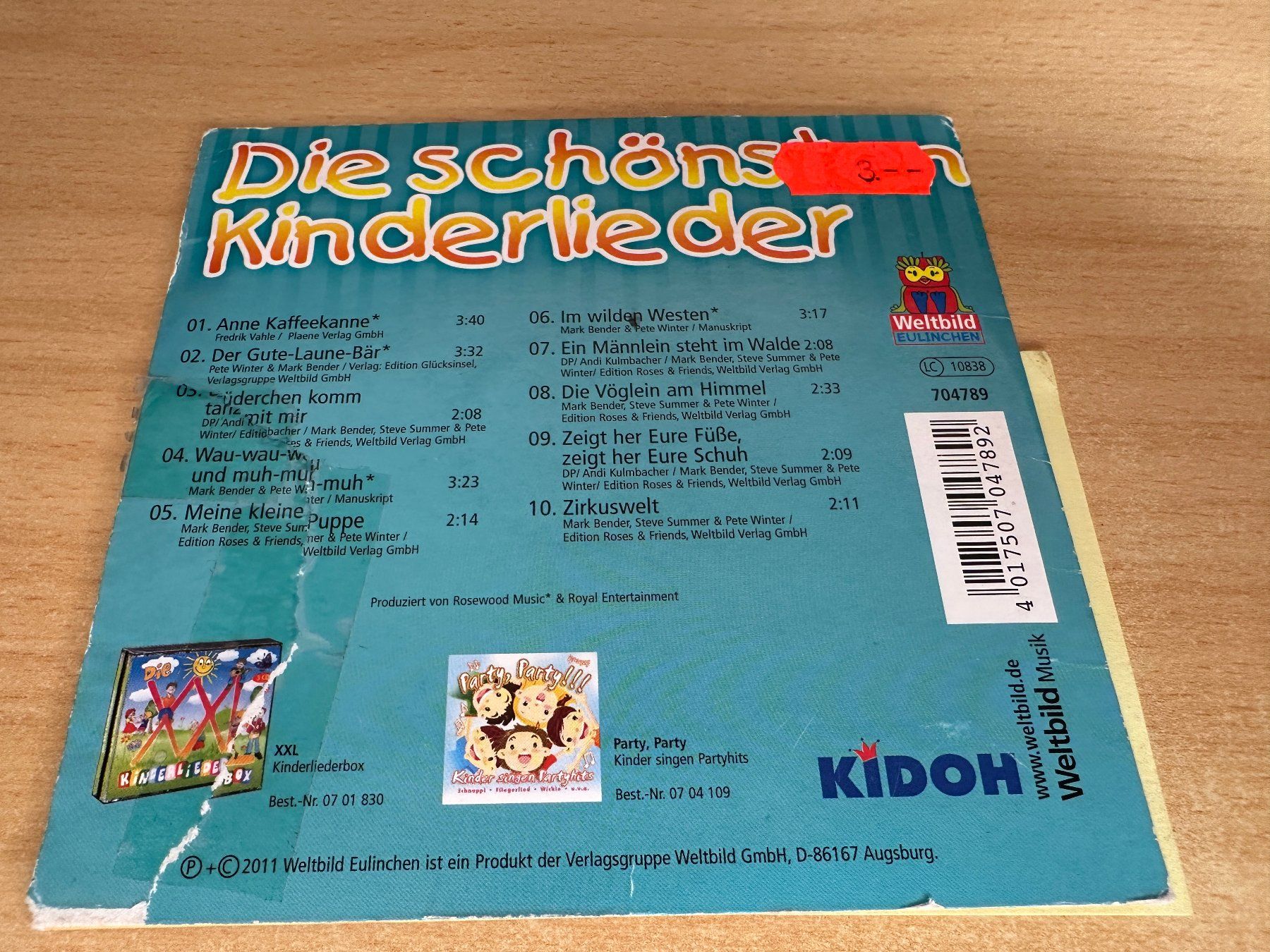 CD: Various - Die Schönsten Kinderlieder – Usato da Rikon im Tösstal venduto da Alpenmutz 1