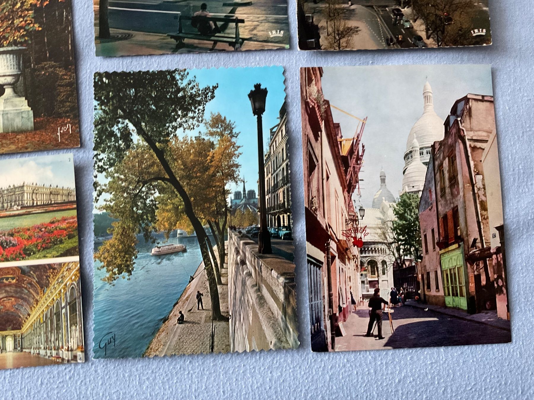 Cartoline postali: 14 AK ungelaufene Ansichtskarten Paris/Versailles – Usato da Zürich venduto da Tolima194 6