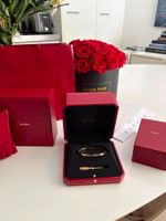 Cartier LOVE Armreif Small Model Gelbgold Größe 17