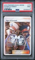 Pokemon Ingo & Emmet Full Art Team Up 176/181 - PSA 9 MINT