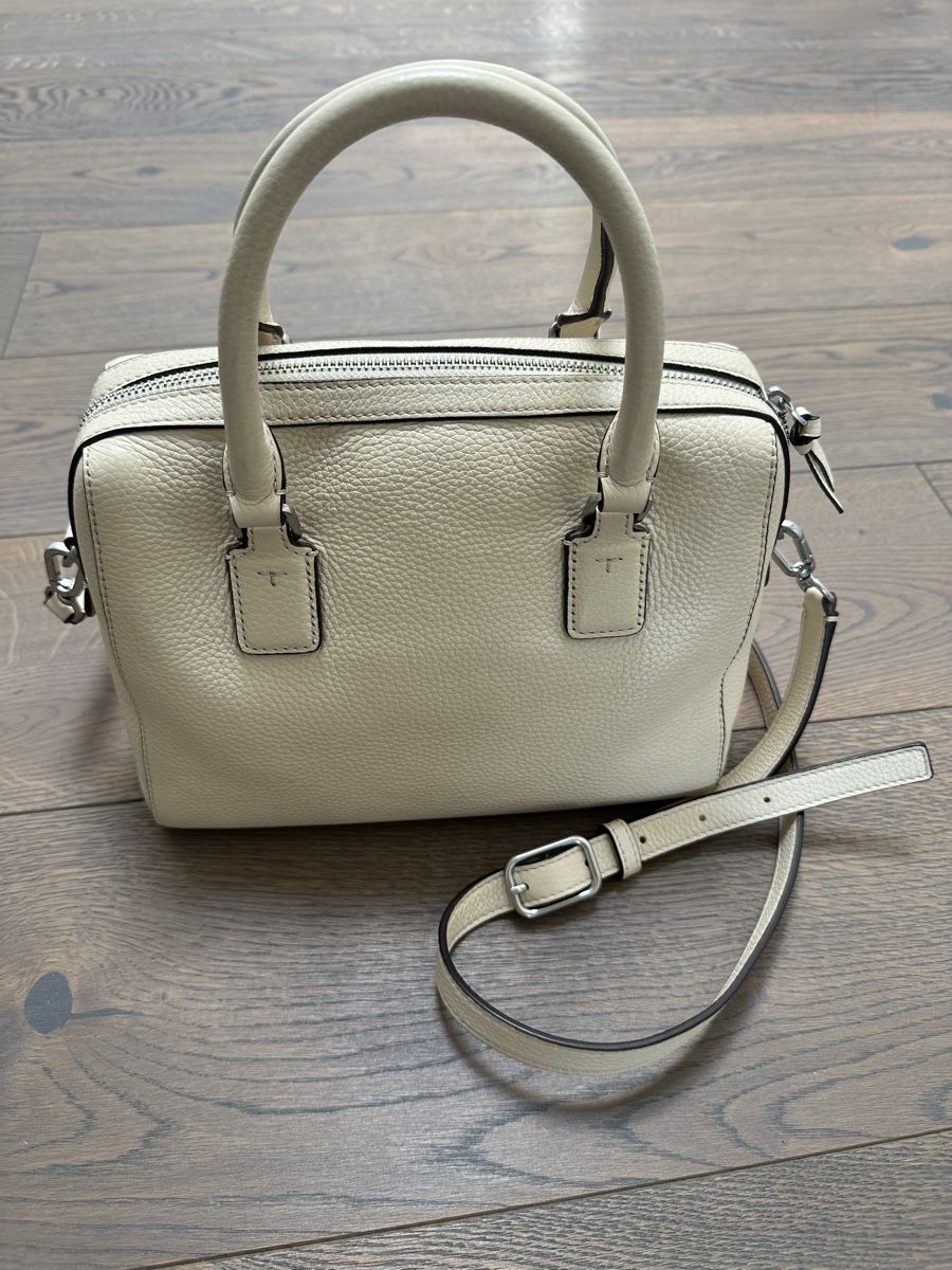 Tory Burch Borse da donna: Tory Burch Handtasche Leder Creme – Usato da Zürich venduto da sayoko 1