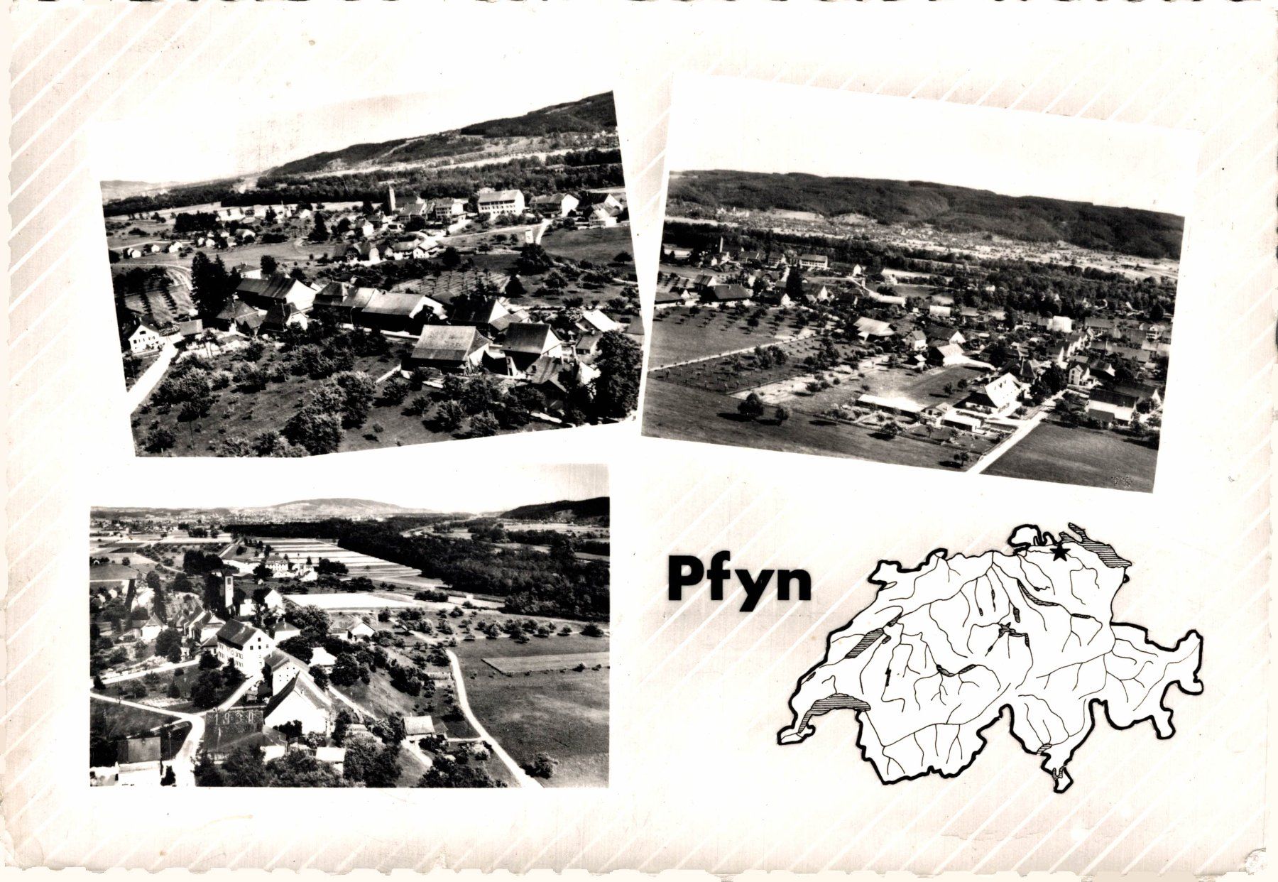 Cartoline postali: Pfyn - Dorfansichten – Usato da Bronschhofen venduto da Astore