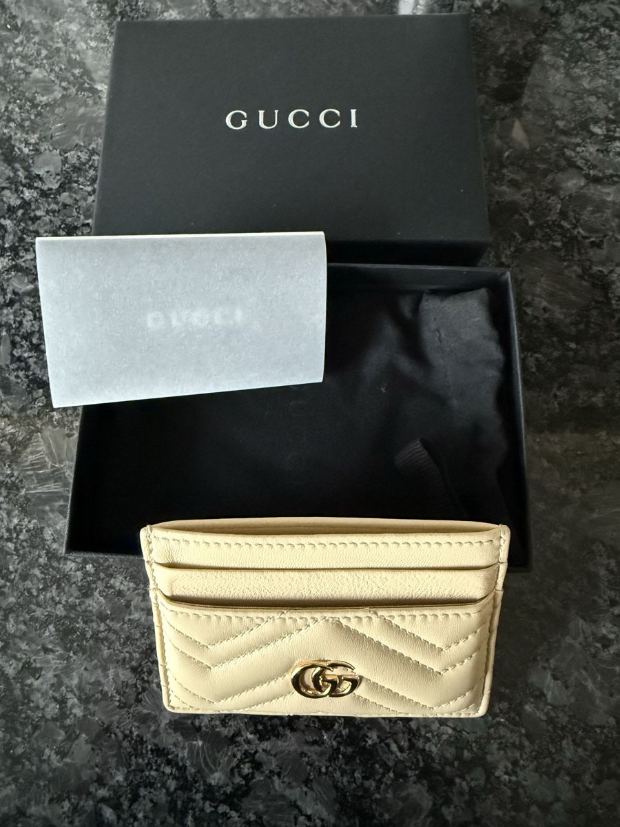 Gucci Portemonnaie: Gucci Cardholder in Butteryellow – Neu (gemäss Beschreibung) aus Rheinfelden von Sabjoo84