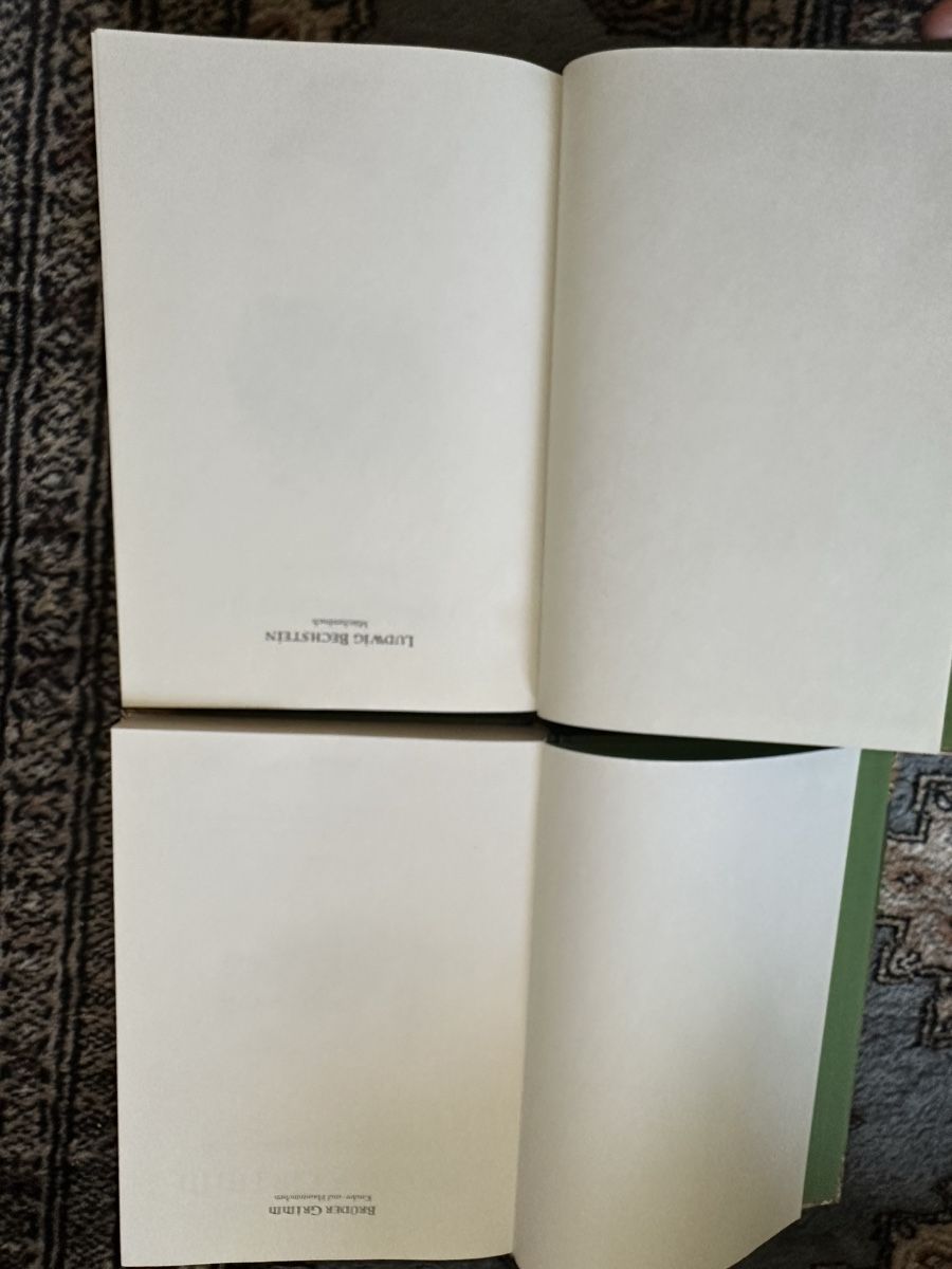 Libri: LUDWIG BECHSTEIN -Mörchenbuch -Bruder Grimm 2 Bücher – Nuovo (secondo la descrizione) da Uster venduto da bek_v2ct 1