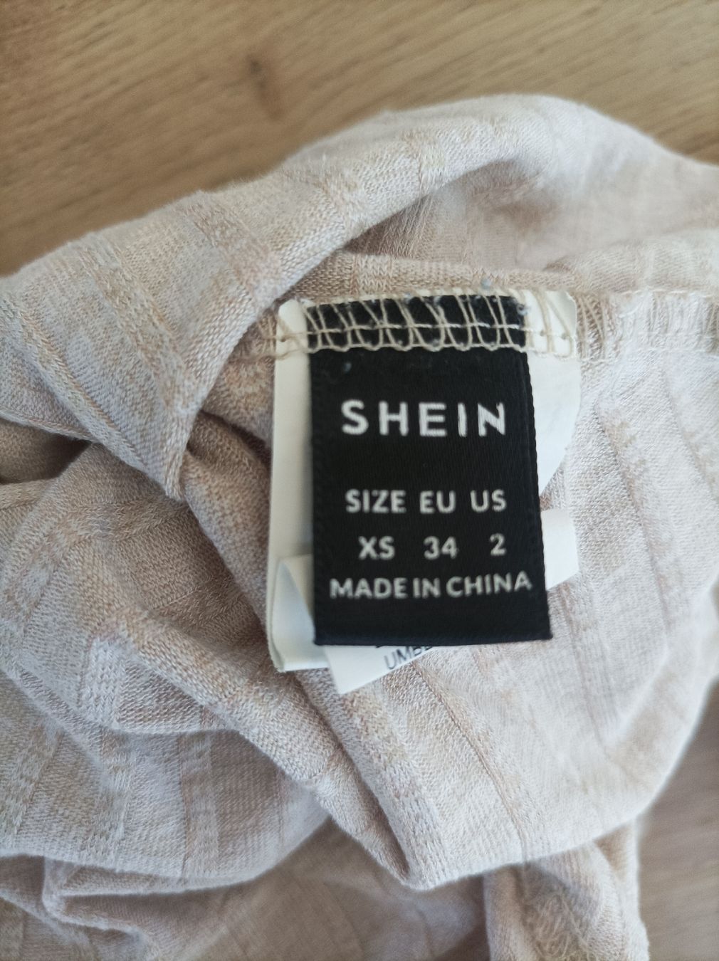 Shein Kleider: Rockkleid langarm "beige" (Grösse XS) – Gebraucht aus Aeschi (SO) von clementinli 2