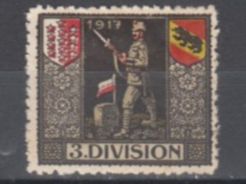 (1. WK) 3. Division Wi 67 ungestempelt