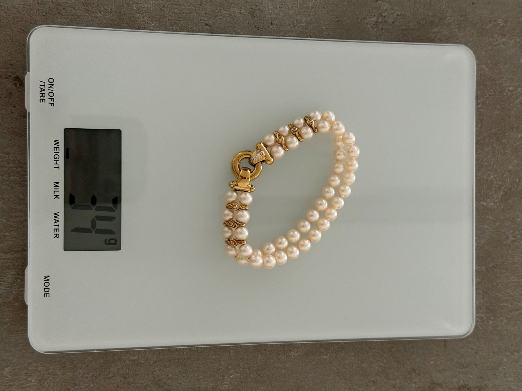 Bracciali & Braccialetti: Armband Perlen Echtgold 750 Brillanten – Usato da Ibach venduto da ronaldo78 2