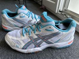 ASICS  Gel unisexe taille 42 blanc et bleu
