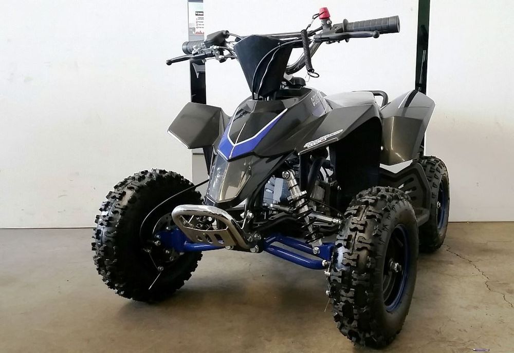 Kit Carénage Noir Pour Mini-moto Pocket Bike 49cc - Quad T1K - Pièce HMParts - Style Sportif